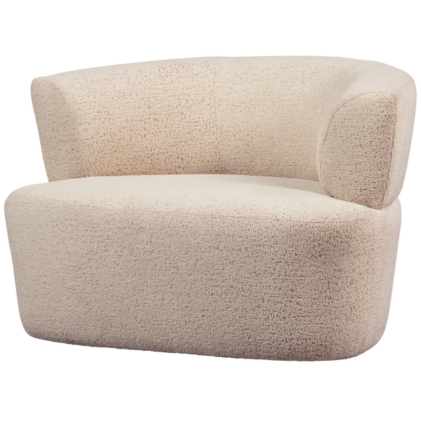 Image of BORIS ARMCHAIR BOUCLÉ WARM SAND