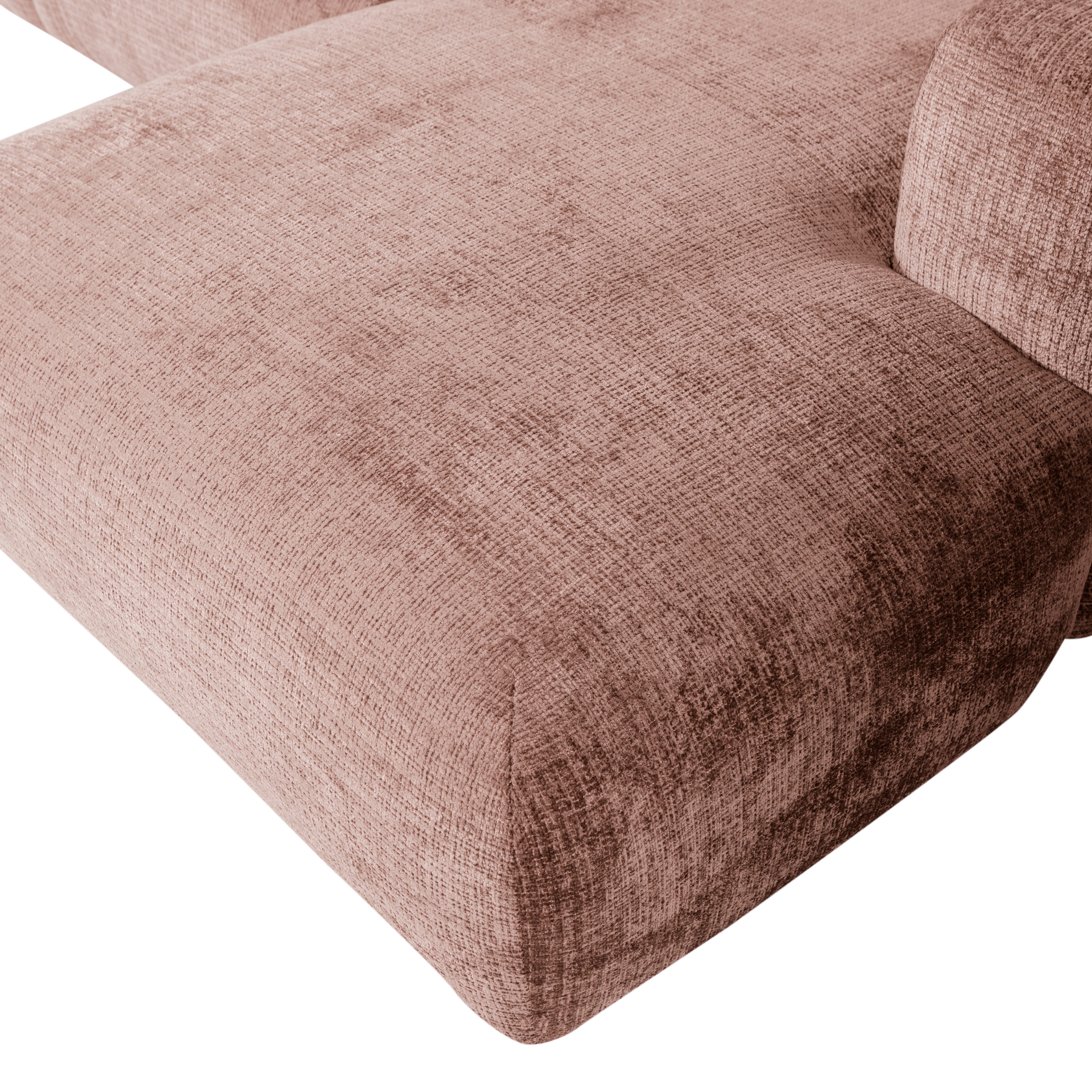 375073-T-02_VS_WE_Cloud_chaise_longue_rechts_geweven_chenille_taupe_detail.png?auto=webp&format=png&width=1500&height=1500