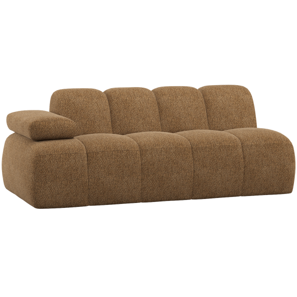 Image of MOJO 2-SEATER ELEMENT ARM LEFT WOOLLY HONEY YELLOW