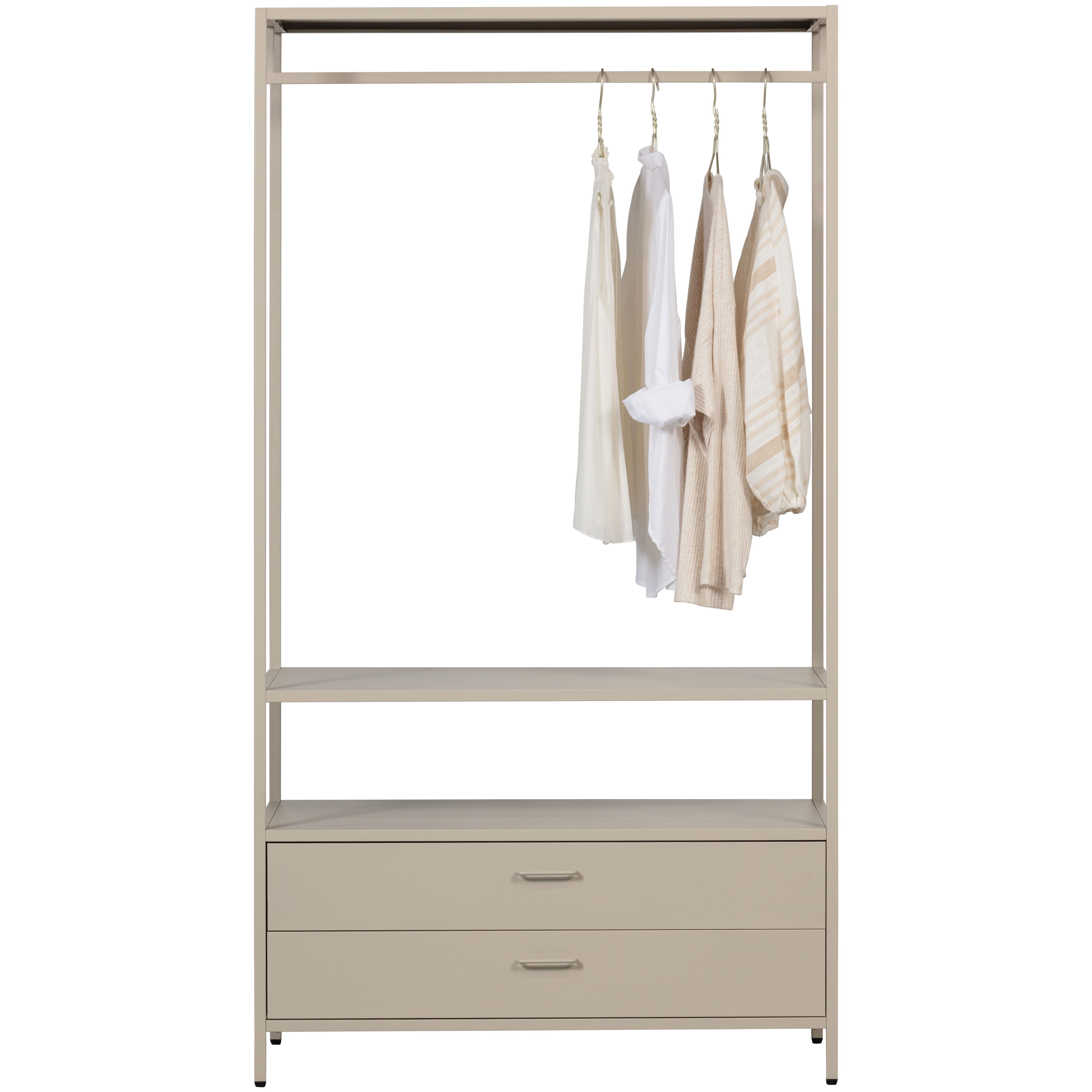 377628-Z-02_VS_FA_Ferris_open_kledingkast_100cm_metaal_zand_F1.png?auto=webp&format=png&width=1500&height=1500