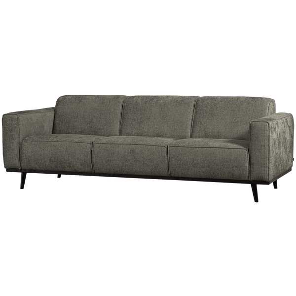 Afbeelding van STATEMENT 3-ZITS BANK 230 CM STRUCTURE VELVET FROST