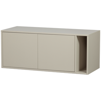 SETTLE DOWN TV UNIT/BENCH 108CM PINE DUST [fsc]
