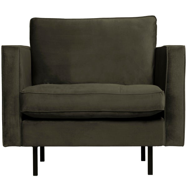 Afbeelding van RODEO CLASSIC FAUTEUIL VELVET DONKERGROEN