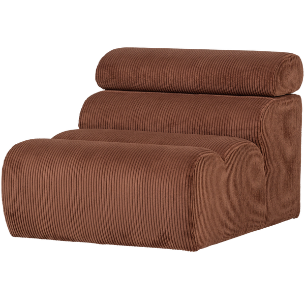 Image of NOVI 1-SEATER ELEMENT RIB FABRIC TERRA
