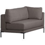 Eetbank hoekelement lange zijde links