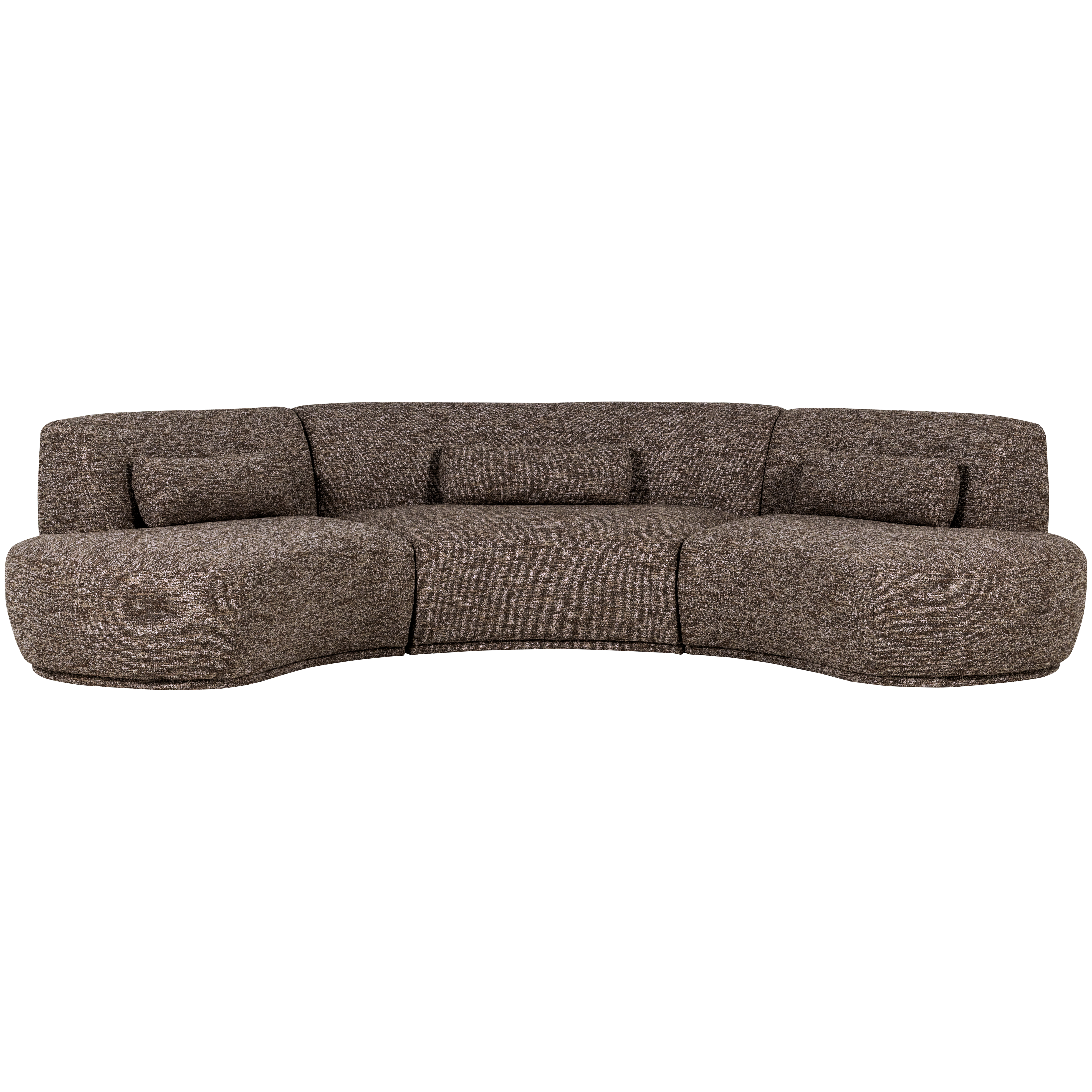 Half round sofa 6-seater