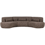 Canapé demi-rond 6-places