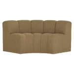 Banc à manger coin rond dossier