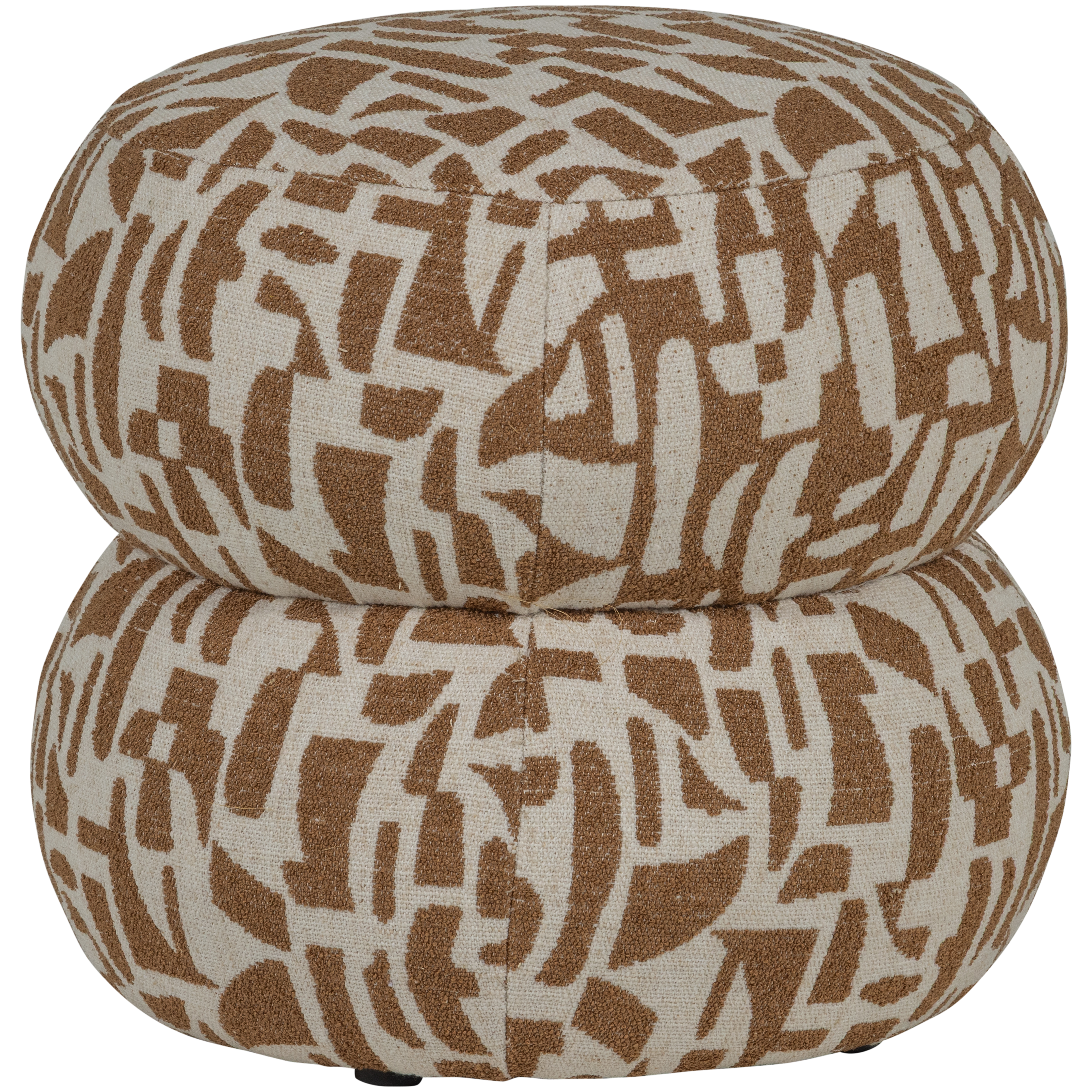 377630-B-02_VS_ES_Anic_poef_met_grafisch_patroon_bruin_FA.png?auto=webp&format=png&width=1500&height=1500