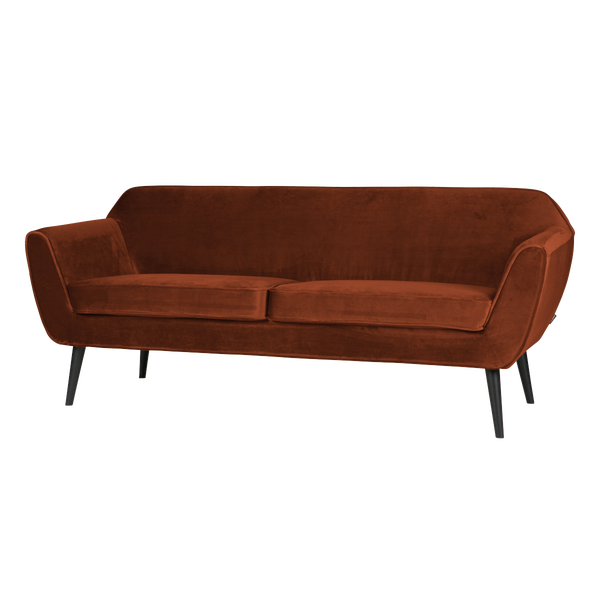 Afbeelding van ROCCO BANK 187 CM VELVET ROESTBRUIN