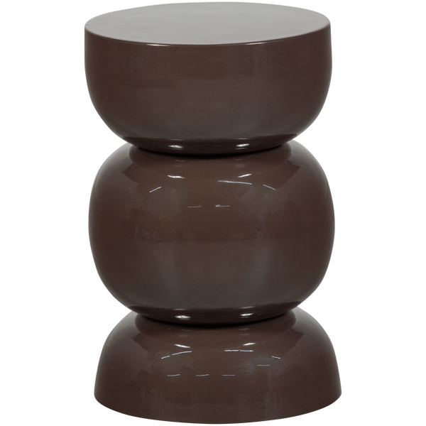 Bild von BRENO BEISTELLTISCH METALL DUNKELBRAUN