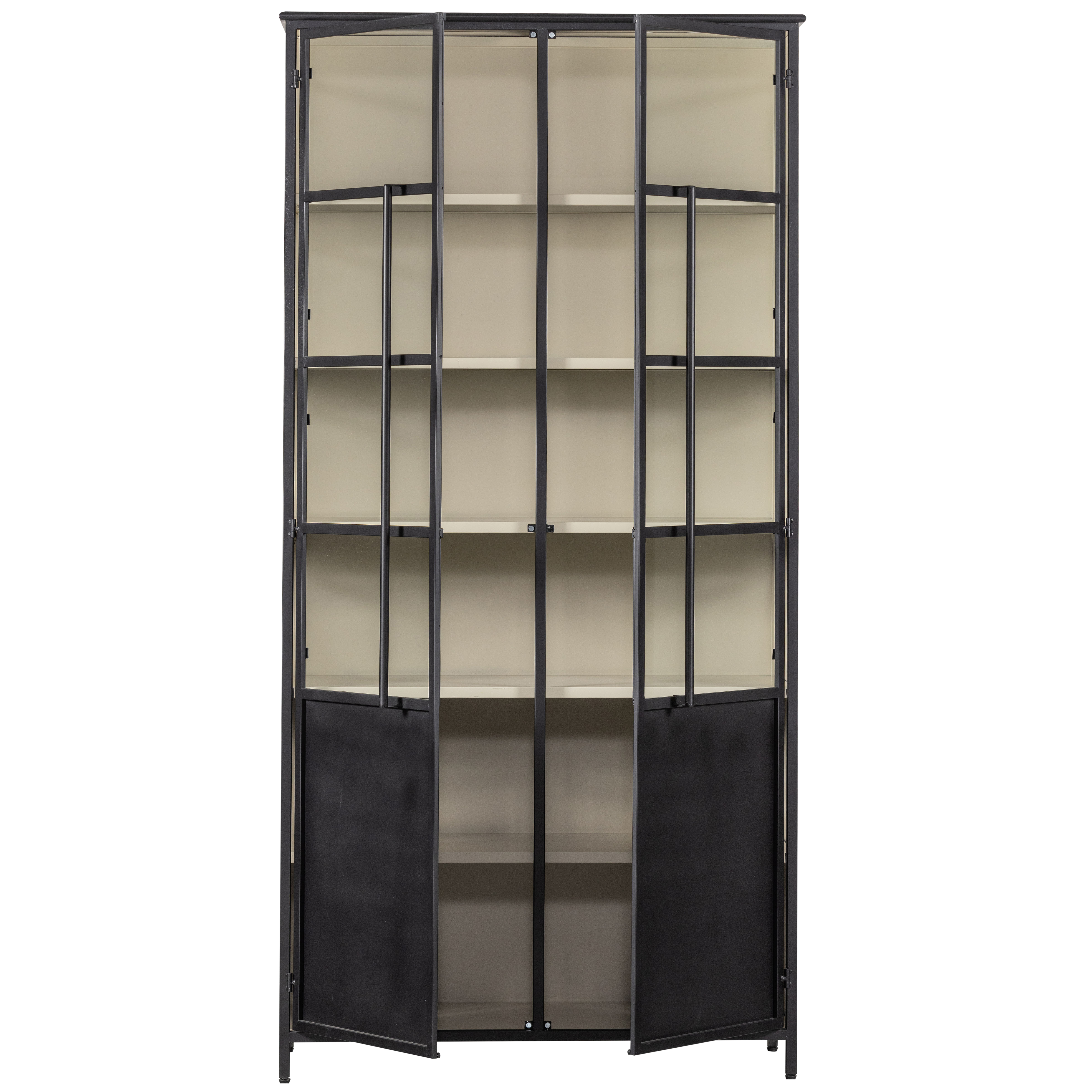 375041-Z-05_VS_WE_Exhibit_xl_2-deurs_vitrinekast_metaal_zwart_F3.png?auto=webp&format=png&width=1500&height=1500