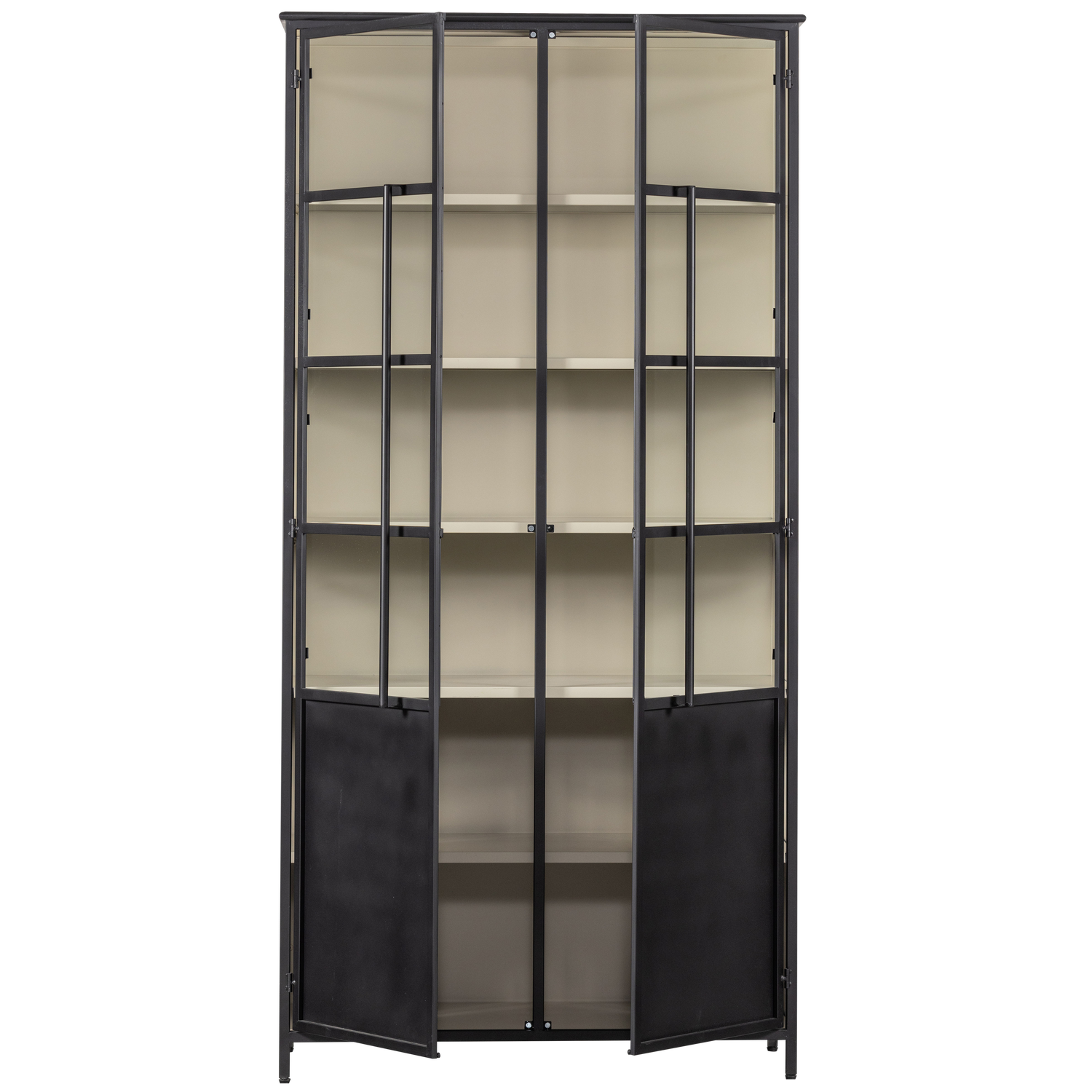 375041-Z-05_VS_WE_Exhibit_xl_2-deurs_vitrinekast_metaal_zwart_F3.png?auto=webp&format=png&width=1500&height=1500