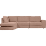 Corner sofa rounding left