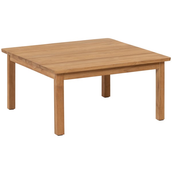 Image of FLORIDA COFFEE TABLE GARDEN SQUARE TEAK NATURAL