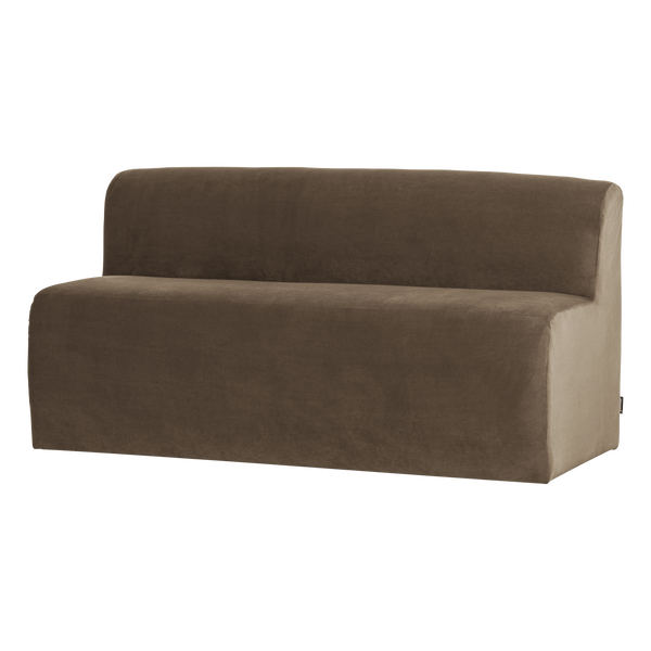 Image de MOJO BASE BANC À MANGER 164 CM AVEC VELOURS TAUPE [fsc]
