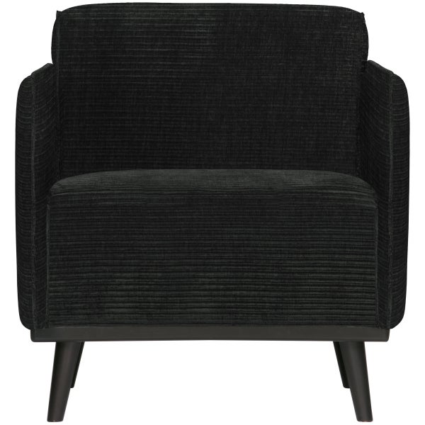 Afbeelding van STATEMENT FAUTEUIL MET ARM RIBSTOF GRAFIET