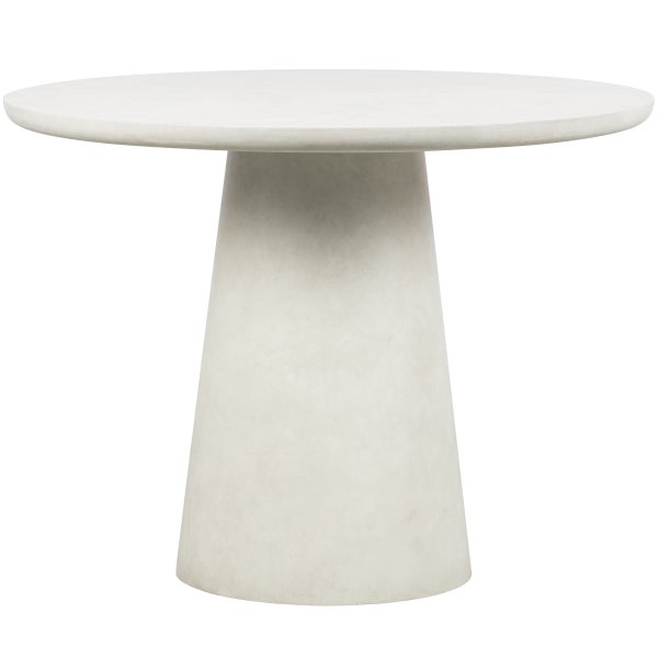 Image of DAMON DINING TABLE WHITE 76xØ100