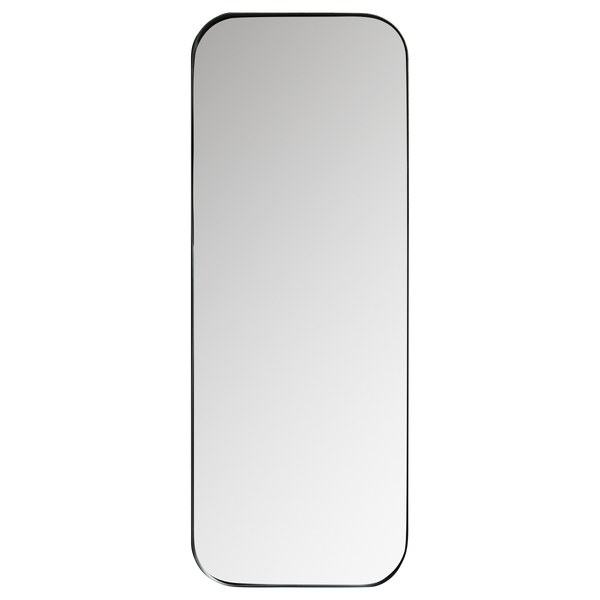 Image of DOUTZEN MIRROR 110X40 CM METAL BLACK