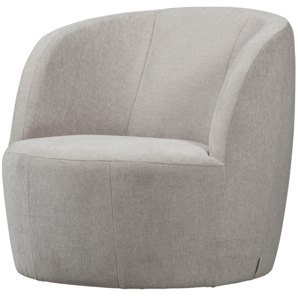 Image of TURN SWIVEL ARMCHAIR NATURAL