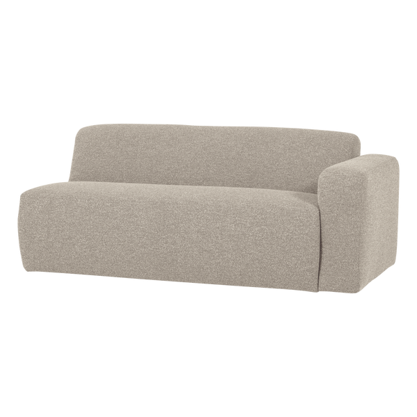Image de MOJO BASE ÉLÉMENT 2PLACE BRAS DROITE BOUCLÉ BEIGE [fsc]
