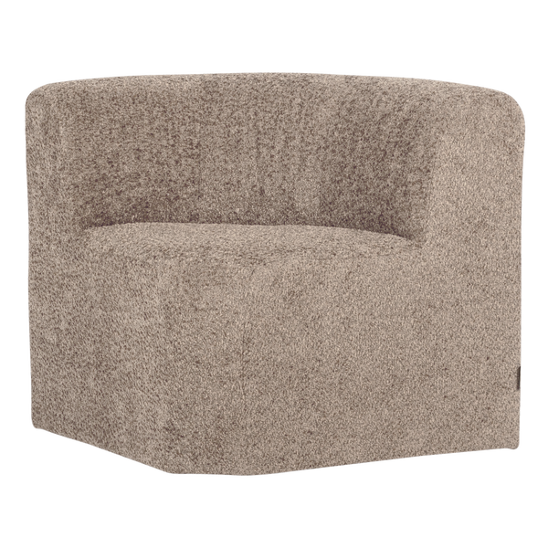 Image of MOJO BASE DINING BENCH CORNER BACK WOOLLY DARK SAND [fsc]