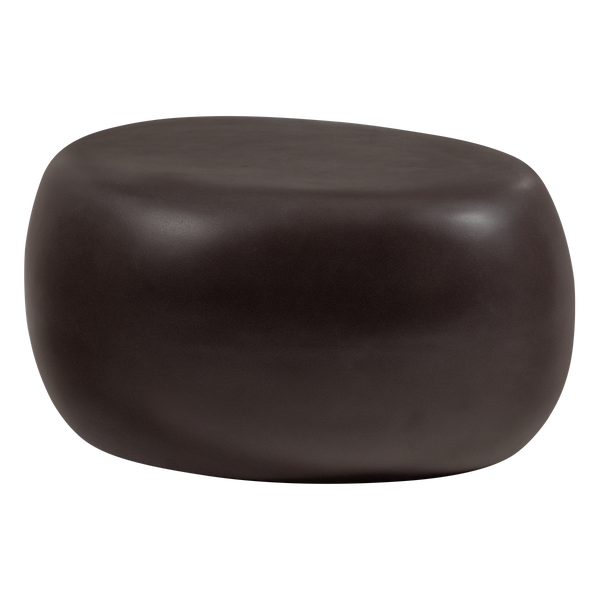 Afbeelding van PEBBLE BIJZETTAFEL 31x65x49 CM BETONLOOK DONKERBRUIN