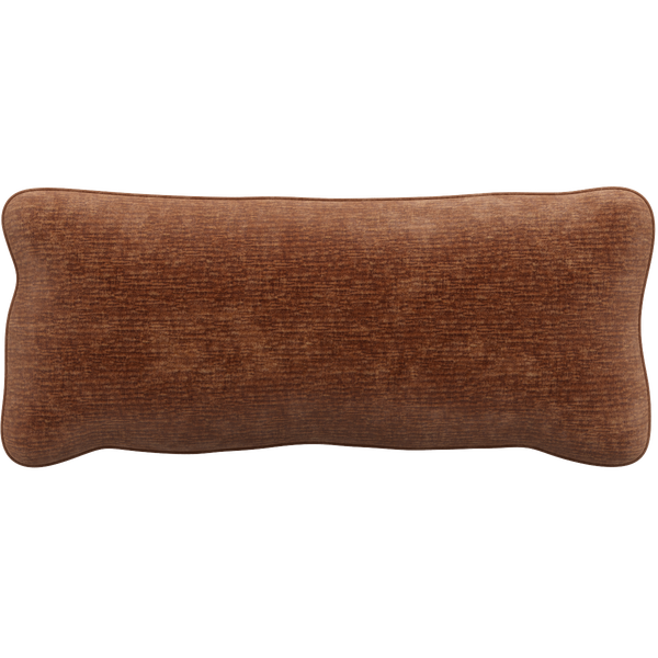 Image of BEAN CUSHION CHENILLE VELVET TERRA