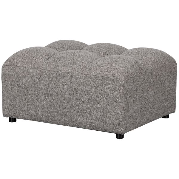 Image of ALLURE HOCKER WOVEN BROWN MELANGE