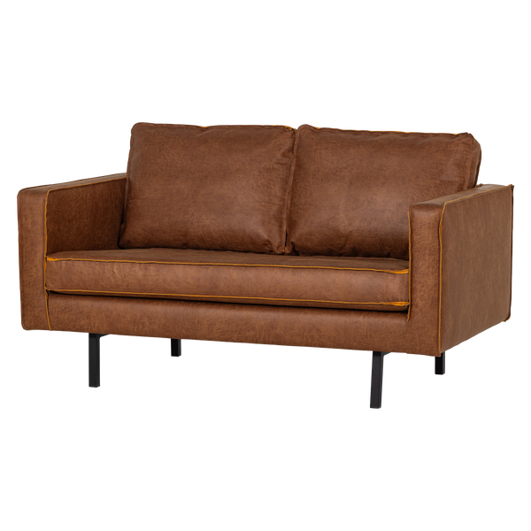 Image of RODEO 2-SEATER SOFA ECO LEATHER COGNAC [fsc]