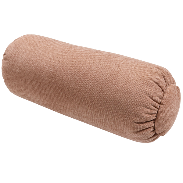 Image of BAGGY ROLL CUSHION 50xØ23CM WOVEN CHENILLE OLD PINK