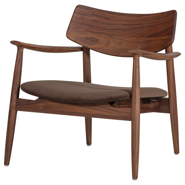 Image de BASK FAUTEUIL NOYER BOIS BRUN