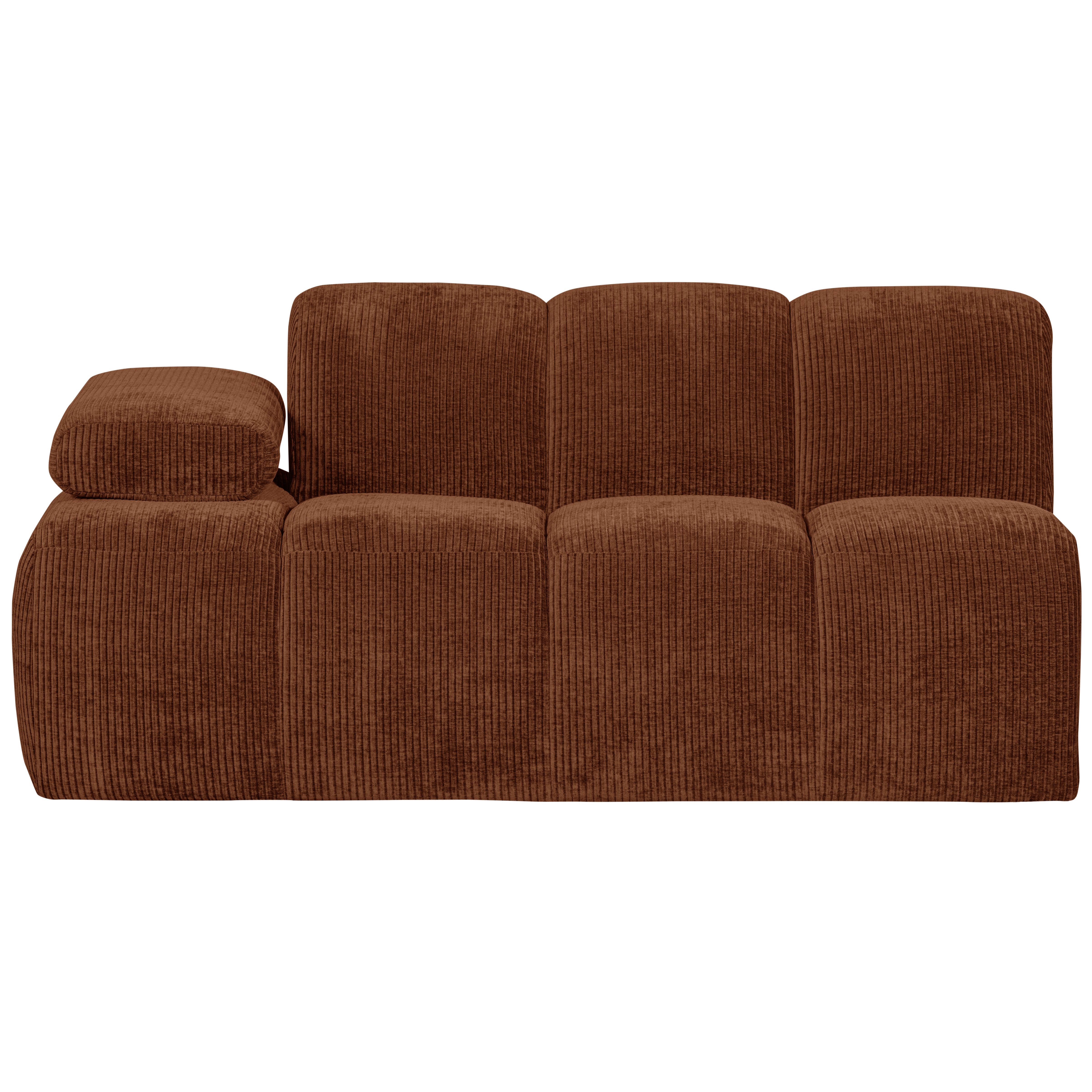 1.5-seater element with arm left