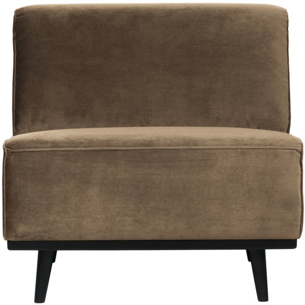 Afbeelding van STATEMENT 1-ZITS ELEMENT VELVET TAUPE