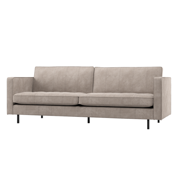 Image of RODEO CLASSIC 2,5-SEATER SOFA RIB FABRIC DARK SAND
