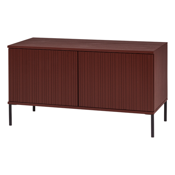 Image de NEW GRAVURE MEUBLE TV 100 CM PIN ROUGE BORDEAUX [fsc]