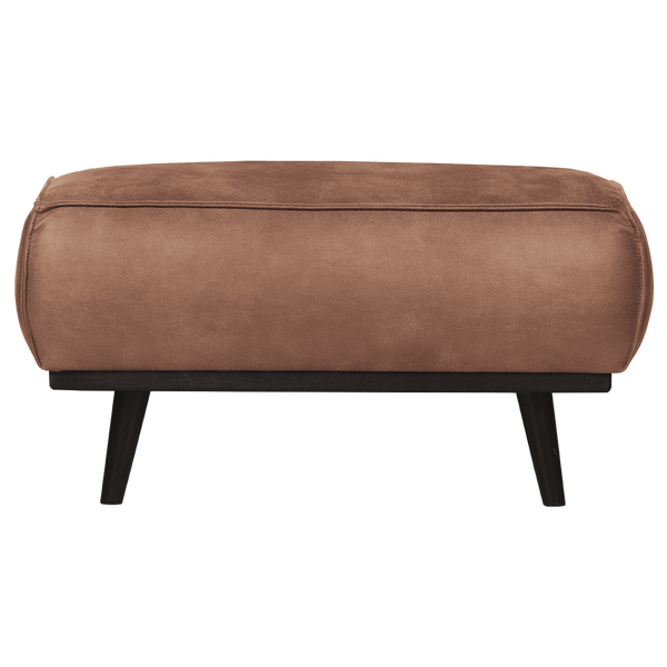 Image de STATEMENT POUF ECO CUIR COGNAC
