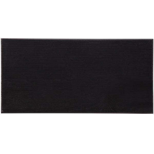 Image de ECHANTILLON BOIS PIN NOIR CASSE (RAL 9004) 10X25CM [fsc]