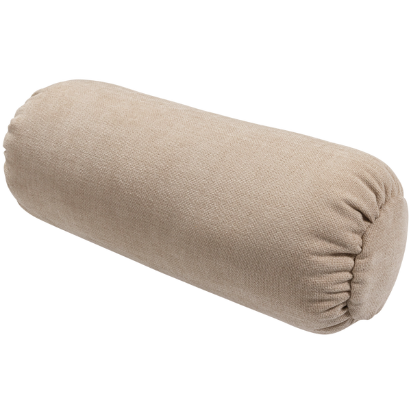 Image of BAGGY ROLL CUSHION 50xØ23CM WOVEN CHENILLE SAND