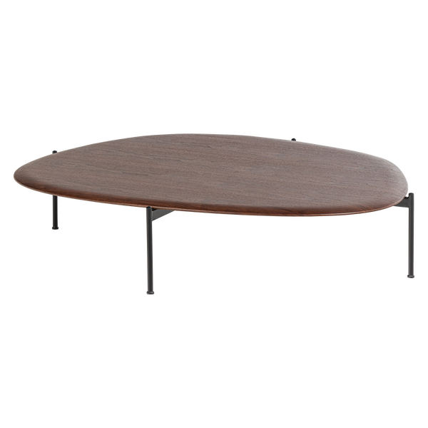 Image of KOTA COFFEE TABLE 26X121X79 CM MDF/VENEER BROWN