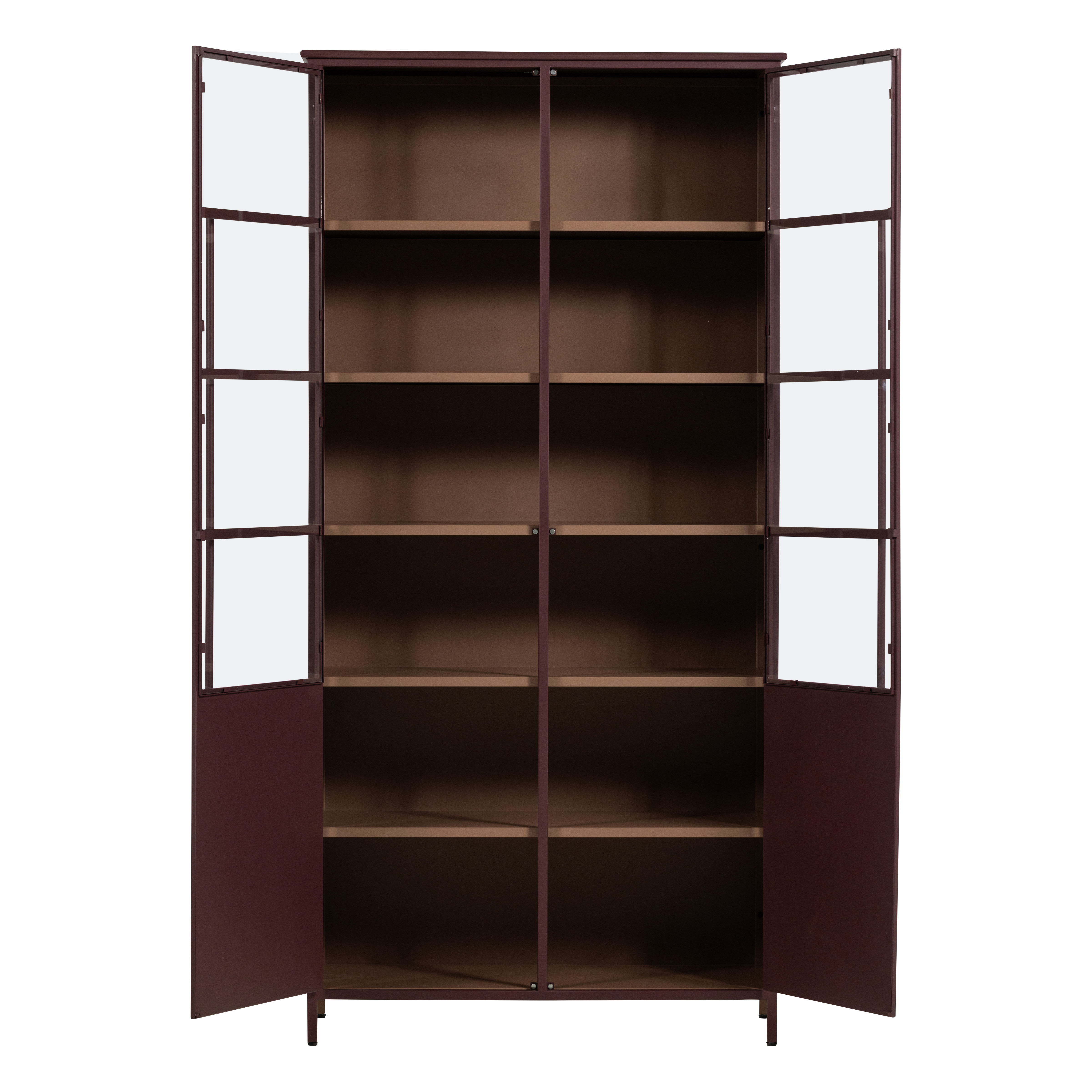 375041-O_04_VS_WP_Exhibit_XL_2_deurs_vitrinekast_metaal_bordeauxrood_F3.png?auto=webp&format=png&width=1500&height=1500