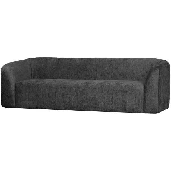 Image of SLOPING 3-SEATER SOFA STRUCTURE VELVET MOUNTAIN