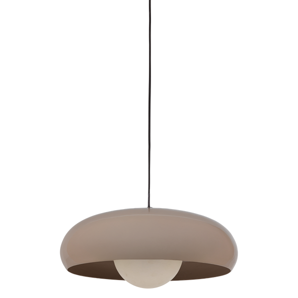 Afbeelding van TIVO HANGLAMP ROND METAAL HOOGGLANS ZAND