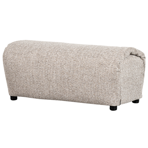 Afbeelding van BAGGY HOCKER GEWEVEN STOF NATUREL MELANGE