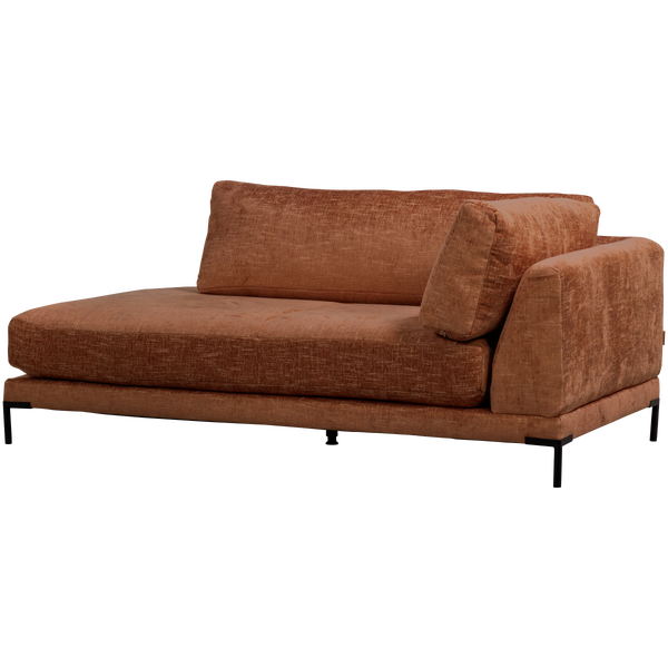 Image of COUPLE LOUNGE ELEMENT RIGHT RUST MELANGE