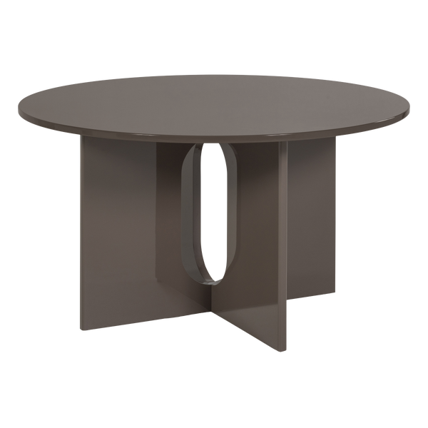 Afbeelding van MARVO EETTAFEL Ø130 CM MDF MOKKABRUIN [fsc]