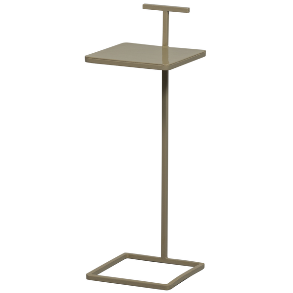 Image of TOSTE SIDE TABLE METAL DARK SAND