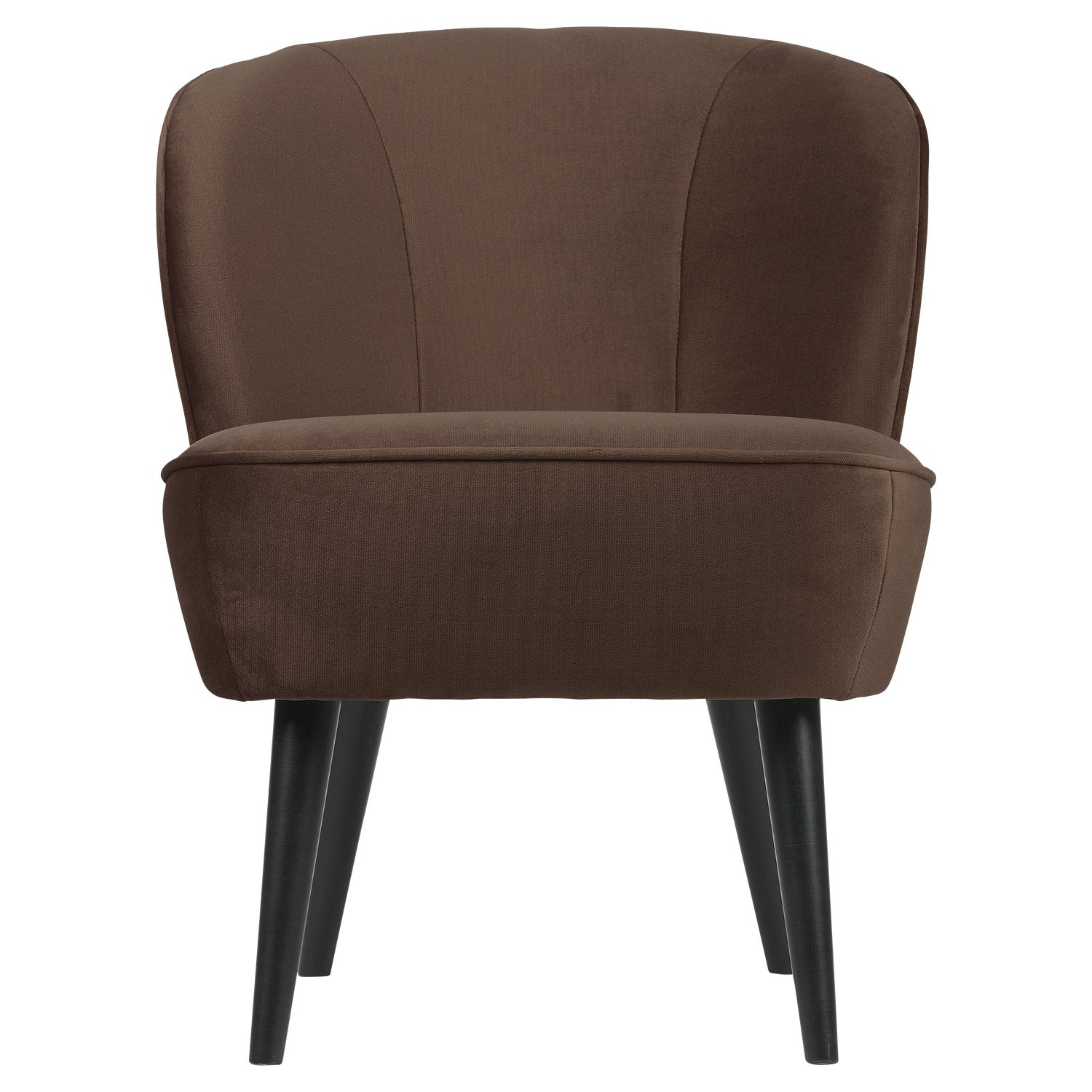 375690-DB_01_VS_Sara_fauteuil_velvet_donkerbruin_F1.png?auto=webp&format=png&width=1500&height=1500