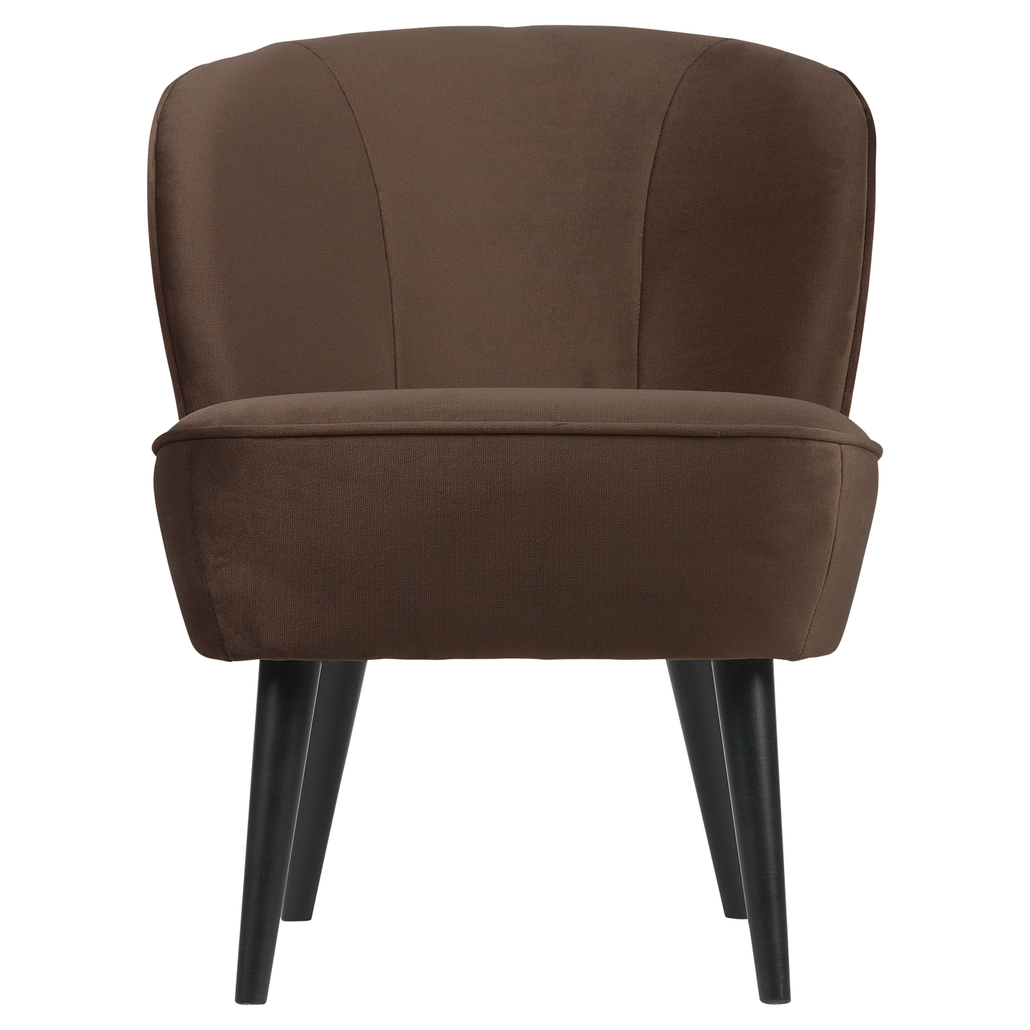 375690-DB_01_VS_Sara_fauteuil_velvet_donkerbruin_F1.png?auto=webp&format=png&width=1500&height=1500