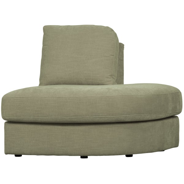 Image of FAMILY 1-SEATER ELEMENT ROUND CORNER RIGHT GREEN